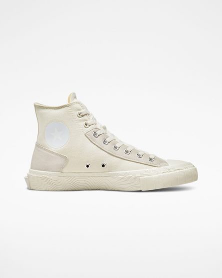 Tenisky Vysoke Converse Chuck Taylor Alt Star Wavy Damske Béžové Biele | SK QJSPZ0